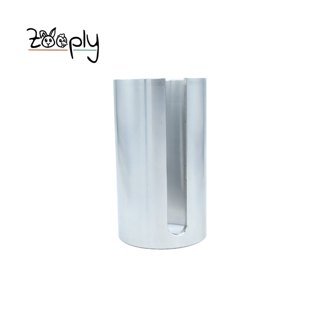 Zooply Aluminium drinkfleshouder met magneten - Speciaal voor een knaagdier terrarium