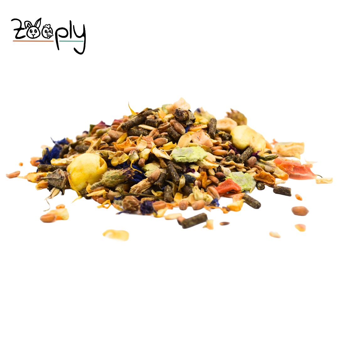 Zooply Goudhamstervoer - Speciale voeding voor goudhamsters - Verpakt in emmer - 1,6 kg