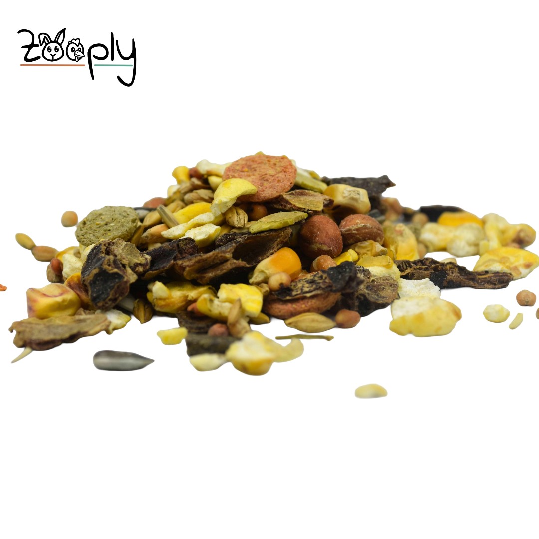 Zooply knabbelmix - Snack voor konijnen en knaagdieren - 200 gram