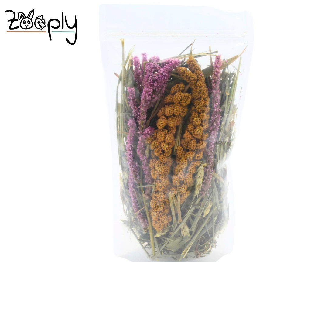 Zooply Heideveld – natuurlijke verrijking voor knaagdieren – 85 gram